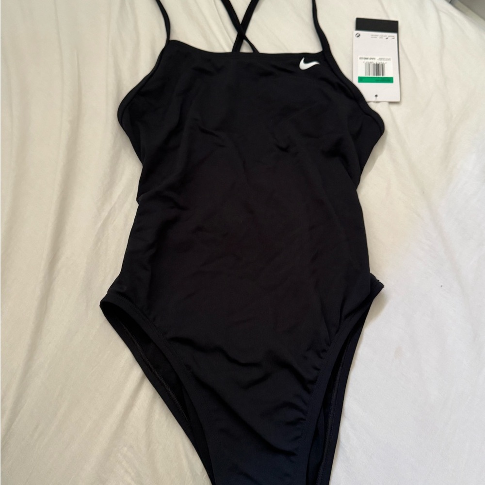 Nike swimsuit black